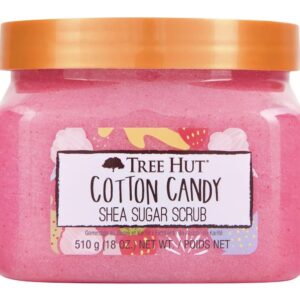 Algodão doce Esfoliante corporal Tree Hut 510g